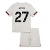 Dječji Nogometni Dres Chelsea Malo Gusto #27 Gostujuci 2025-26 Kratak Rukav (+ Kratke hlače) Dječji Nogometni Dres Chelsea Malo Gusto #27 Gostujuci 2025-26 Kratak Rukav (+ Kratke hlače)